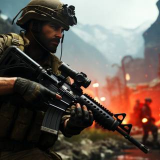 CoD Modern Warfare 3 4k gaming wallpaper