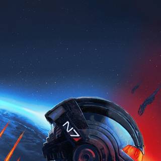 Mass Effect 4k mobile wallpaper