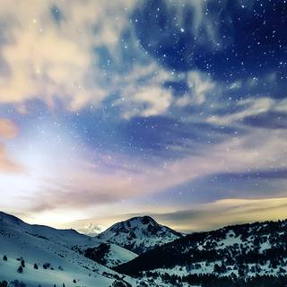 Winter nature 4k wallpaper