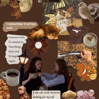 Coquette autumn wallpaper