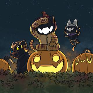 Halloween 3000x3000 wallpaper