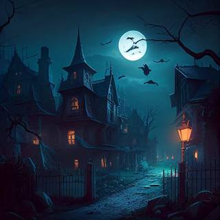 Halloween 3000x3000 wallpaper