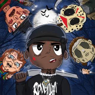 Halloween 3000x3000 wallpaper