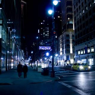 4k night street wallpaper