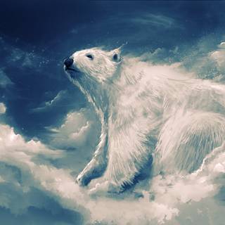 Ice bear 4k wallpaper