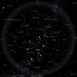 Star chart wallpaper