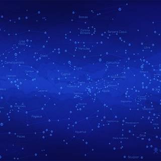 Star chart wallpaper