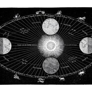 Star chart wallpaper