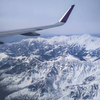 Plane winter wallpaper