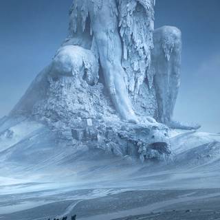 Winter fantasy iPhone wallpaper