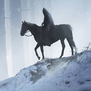 Winter fantasy iPhone wallpaper