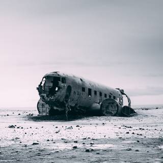 Plane winter wallpaper