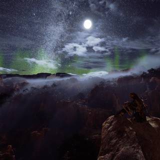 Star Wars galaxy 4k wallpaper