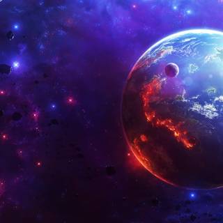 Star Wars galaxy 4k wallpaper