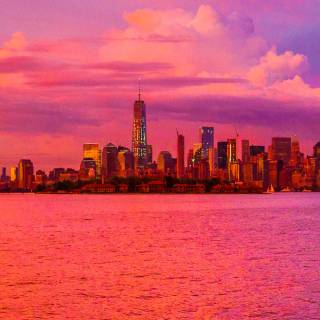 iPhone X 4k city wallpaper