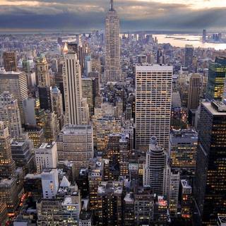 iPhone X 4k city wallpaper