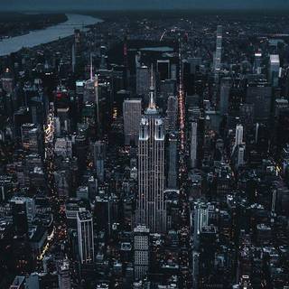 iPhone X 4k city wallpaper