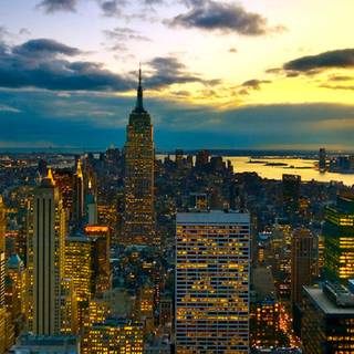 iPhone X 4k city wallpaper