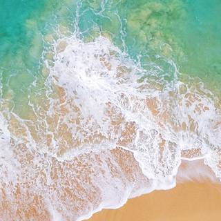 iPhone X ocean wallpaper