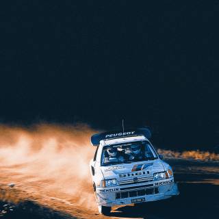 Group B rally car wallpaper