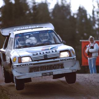 Group B rally car wallpaper