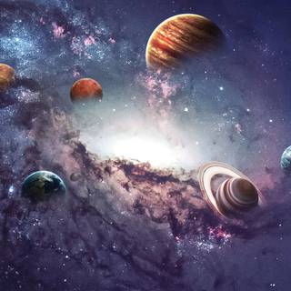 iPhone 13 Pro Max aesthetic galaxy wallpaper