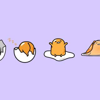 Gudetama birthday wallpaper