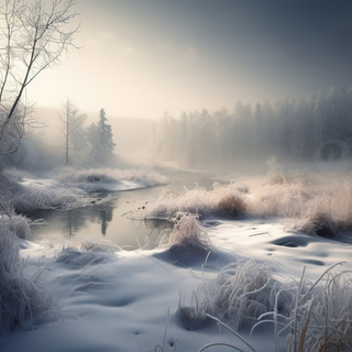 Fog winter wallpaper