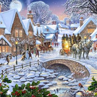 Winter poster wallpaper