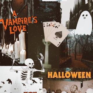 Halloween horror aesthetic wallpaper