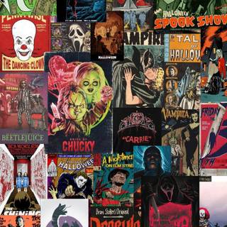 Halloween horror aesthetic wallpaper