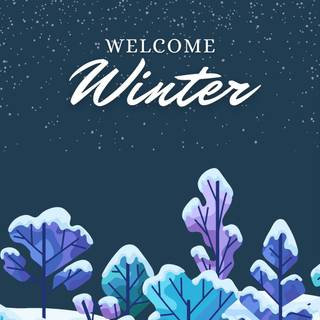 Winter poster wallpaper