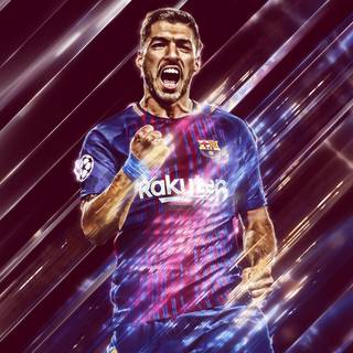 Luis Suarez 4k wallpaper
