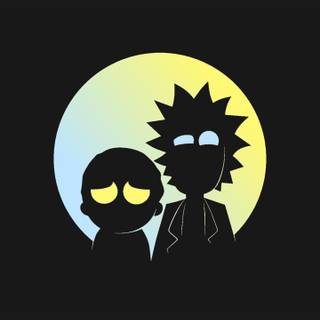 Rick and Morty phone 4k wallpaper