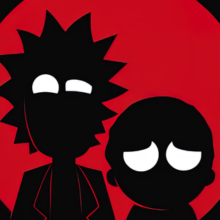 Rick and Morty phone 4k wallpaper