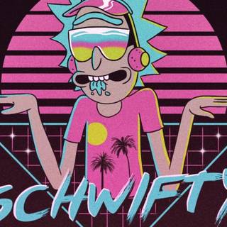 Rick and Morty phone 4k wallpaper