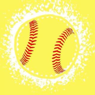 Preppy softball wallpaper