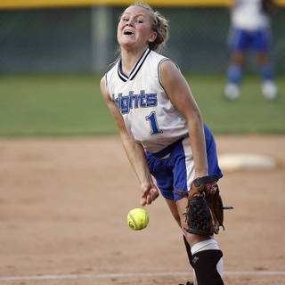 Softball girl wallpaper