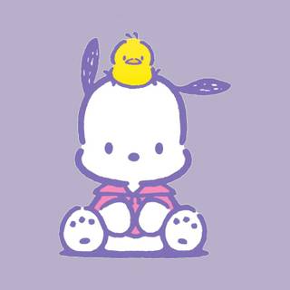 Pochacco and Hello Kitty wallpaper