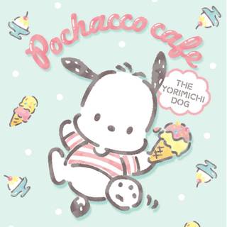 Pochacco and Hello Kitty wallpaper