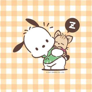 Pochacco and Hello Kitty wallpaper