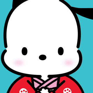 Pochacco and Hello Kitty wallpaper