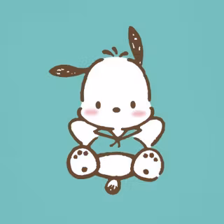 Pochacco and Hello Kitty wallpaper