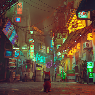 Stray Cat game wallpaper