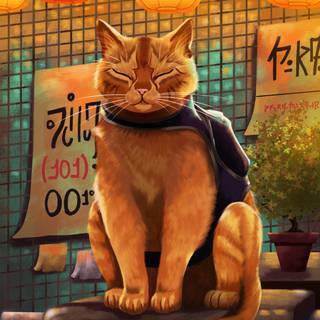 Stray Cat game wallpaper