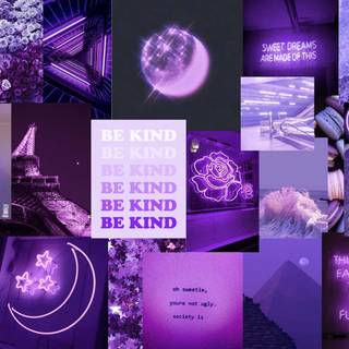 Purple Chromebook wallpaper