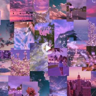 Purple Chromebook wallpaper