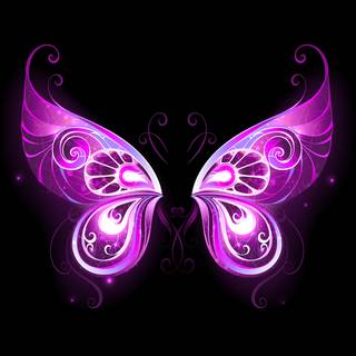 Purple Chromebook wallpaper