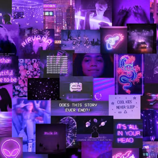 Purple Chromebook wallpaper