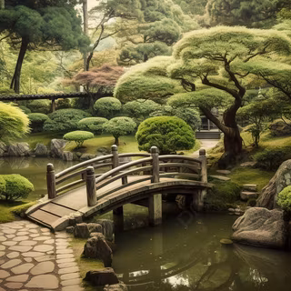 Green Japan wallpaper